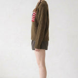 AMERICA FLAG ALPACA SWEATER