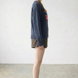 AMERICA FLAG ALPACA SWEATER