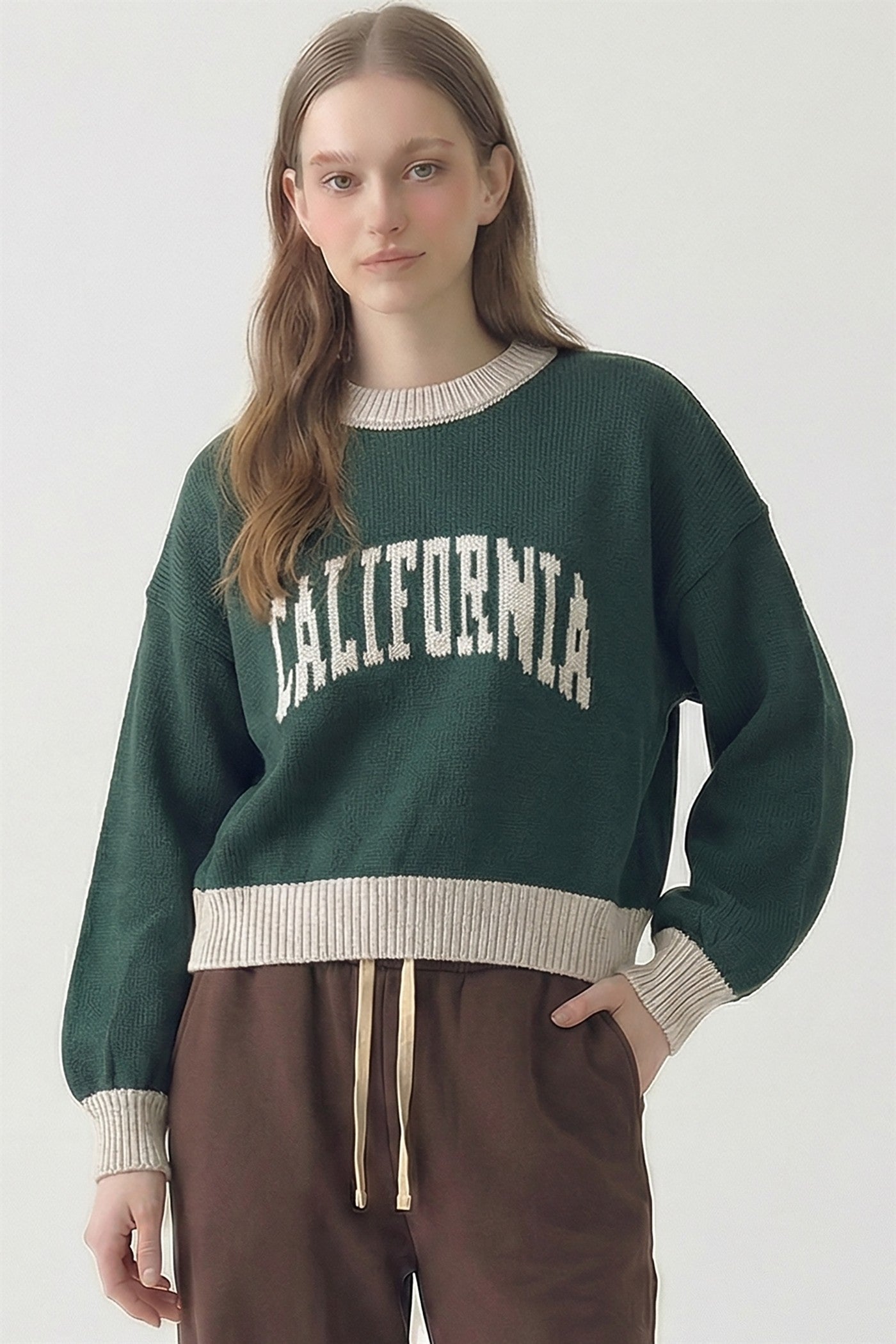 CALIFORNIA JACQUARD SWEATER