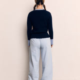 CONTRAST CARDIGAN