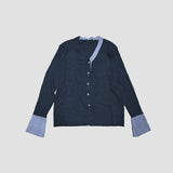 CONTRAST CARDIGAN