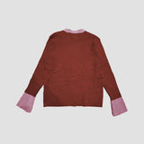 CONTRAST CARDIGAN