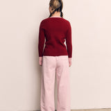 CONTRAST CARDIGAN