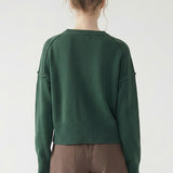 THE DOG WALKER CO JAQUARD SWEATER TOP