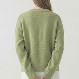 LOOSE FIT SOFT TWO TONE SWEATER