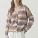 OMBRE SWEATER CARDIGAN