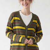 In Between Stripe Cardigan