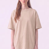 Pigment Washed Cotton Boxy Oversized T-Shirt