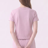 Pigment Washed Cotton Standard Crew Neck T-Shirt