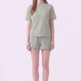 Pigment Washed Cotton Loose Fit Standard T-Shirt