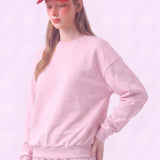 Pre-Shrunk Cotton Terry Cutout Back Sweatshirt