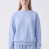 Pre-Shrunk Cotton Terry Cutout Back Sweatshirt