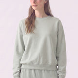 Pre-Shrunk Cotton Terry Cutout Back Sweatshirt