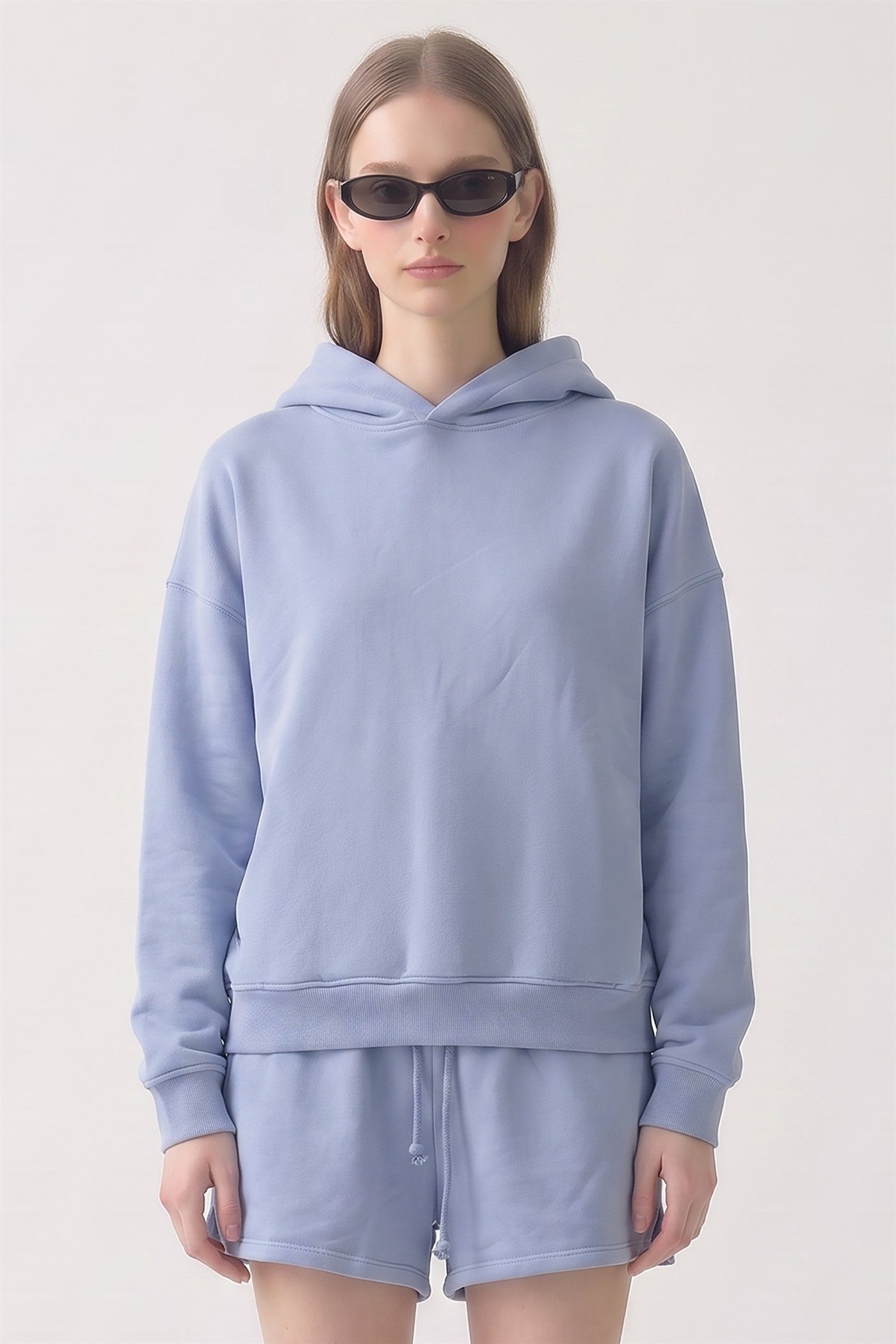 Pre-Shrunk Cotton Terry Clean Pullover Hoodie