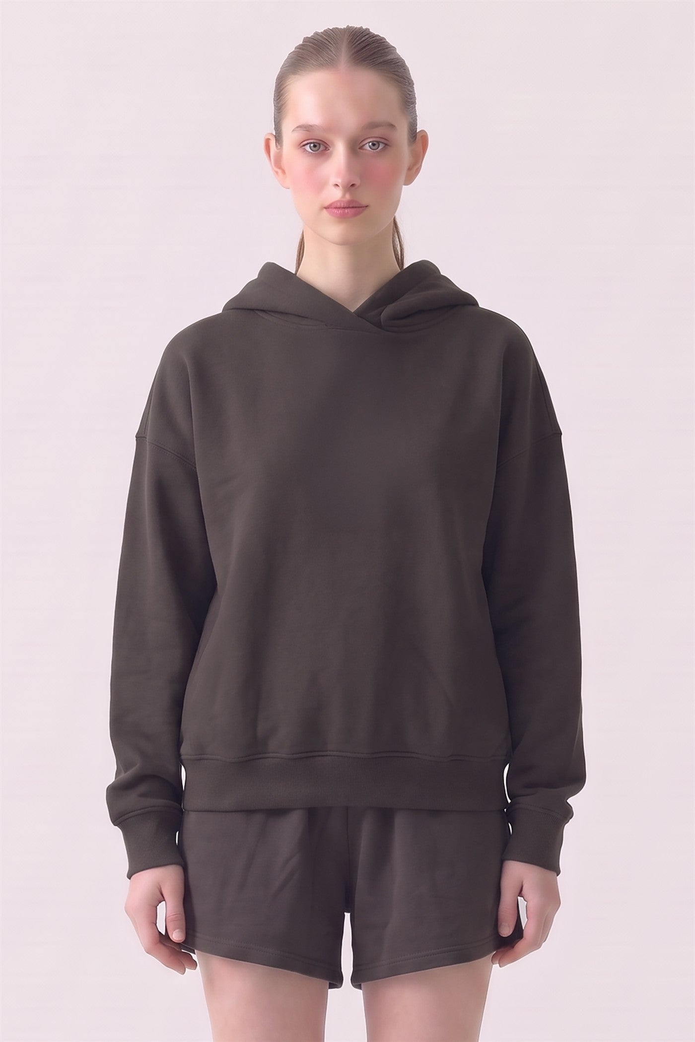Pre-Shrunk Cotton Terry Clean Pullover Hoodie