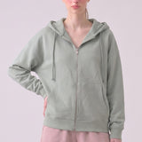 Pre-Shrunk Cotton Terry Full Zip-Up Hoodie
