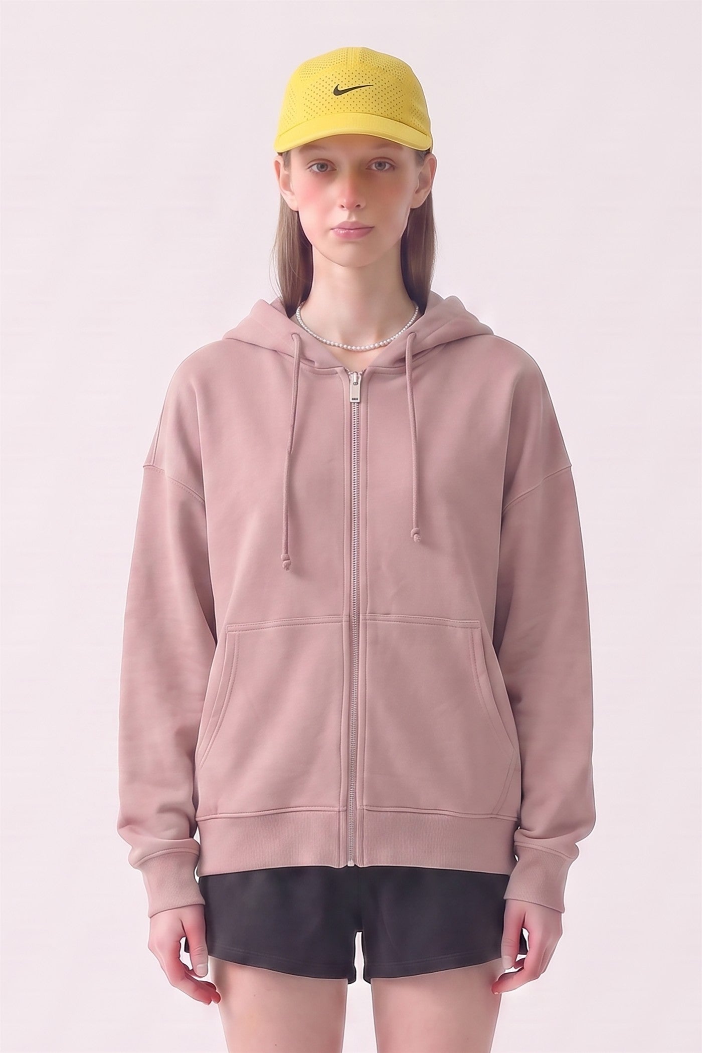 Pre-Shrunk Cotton Terry Full Zip-Up Hoodie