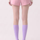 Pre-Shrunk Cotton Terry Drawstring Mini Shorts
