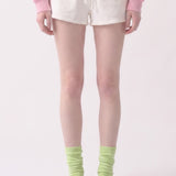 Pre-Shrunk Cotton Terry Drawstring Mini Shorts