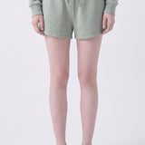 Pre-Shrunk Cotton Terry Drawstring Mini Shorts
