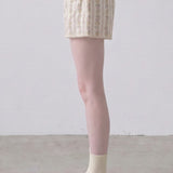 Floral Stripe Lace Trim Cotton Summer Shorts
