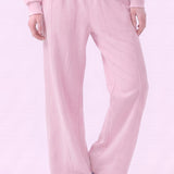 Pre-Shrunk Cotton Terry Semi Barrel Sweatpants