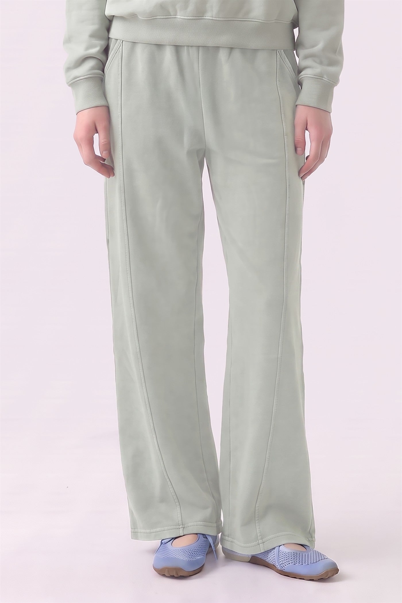 Pre-Shrunk Cotton Terry Semi Barrel Sweatpants