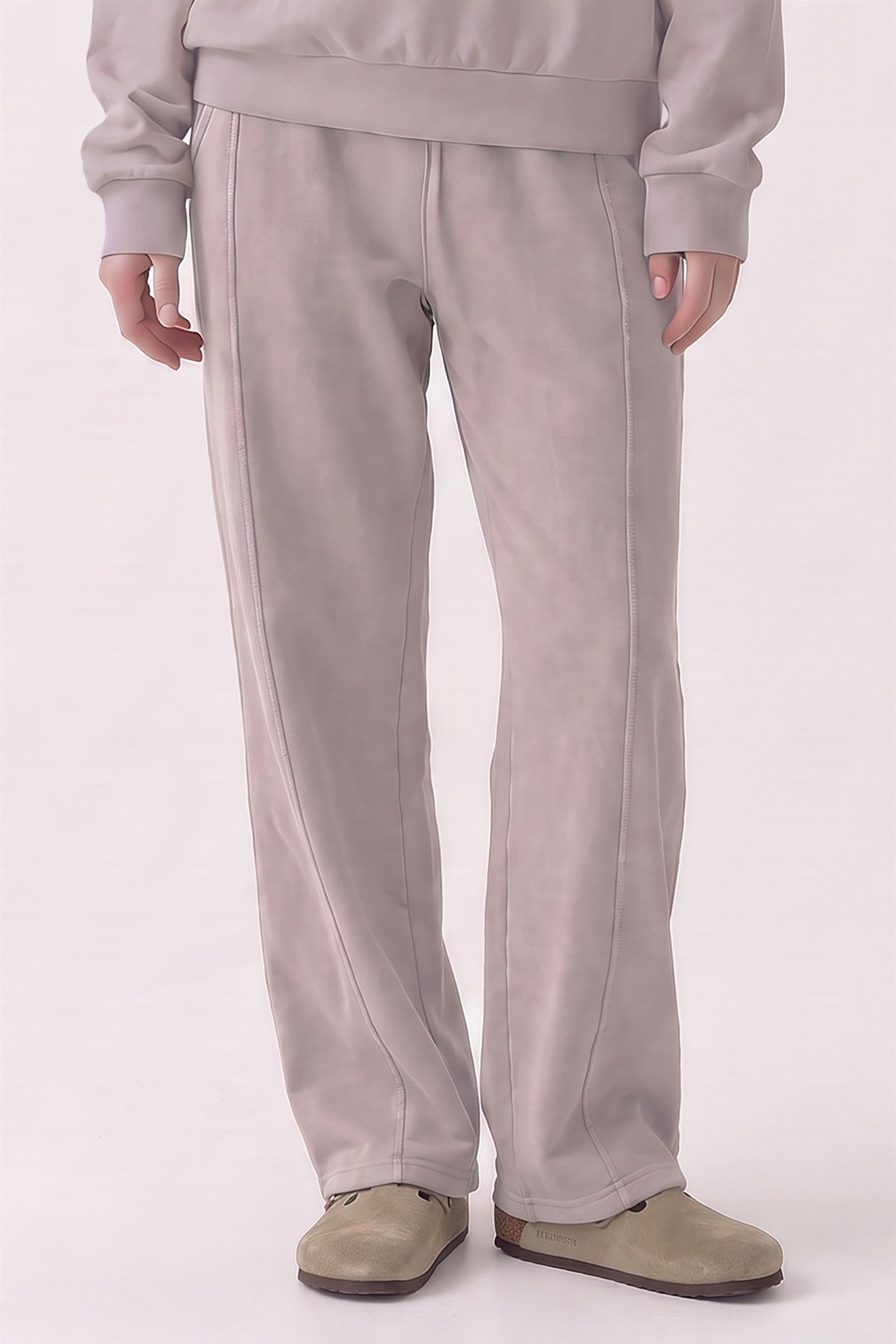 Pre-Shrunk Cotton Terry Semi Barrel Sweatpants