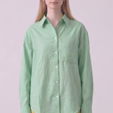 Oxford Breeze Cotton Blend Chambray Button Down Shirt