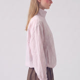 Sheer Lyocell Lightweight Zip Up Windbreaker Jacket