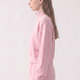 Pre-Shrunk Cotton Terry Core Half Zip Pullover Sweatshirt