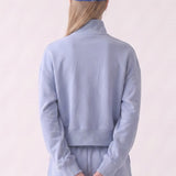 Pre-Shrunk Cotton Terry Core Half Zip Pullover Sweatshirt