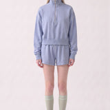 Pre-Shrunk Cotton Terry Core Half Zip Pullover Sweatshirt