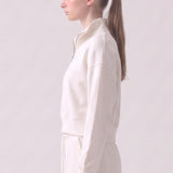 Pre-Shrunk Cotton Terry Core Half Zip Pullover Sweatshirt