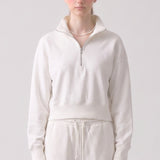 Pre-Shrunk Cotton Terry Core Half Zip Pullover Sweatshirt